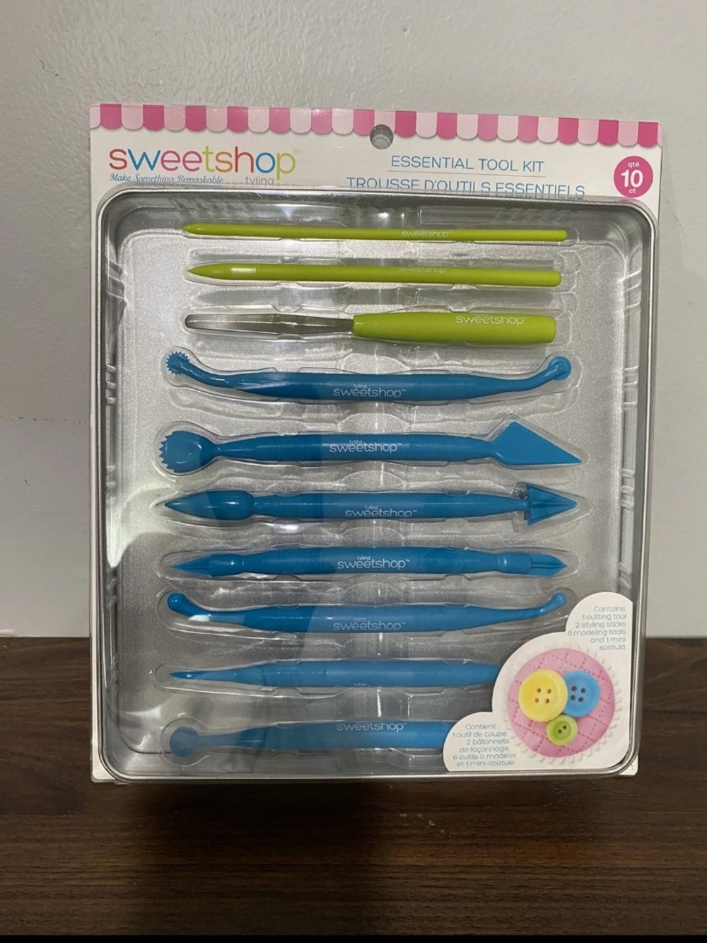 Sweetshop Essential tool kit (10 pieces ) create cake designs